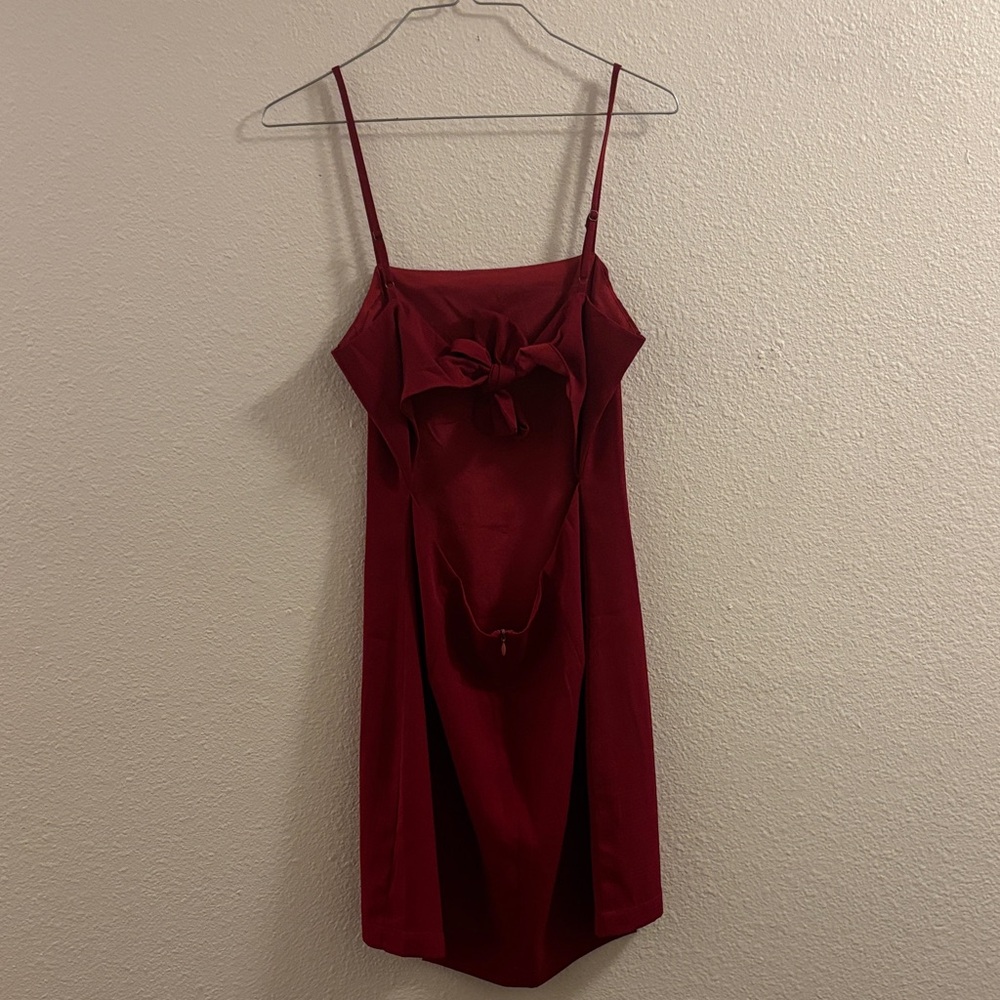 Lulu's Red Mini Dress - Picture 2 of 3